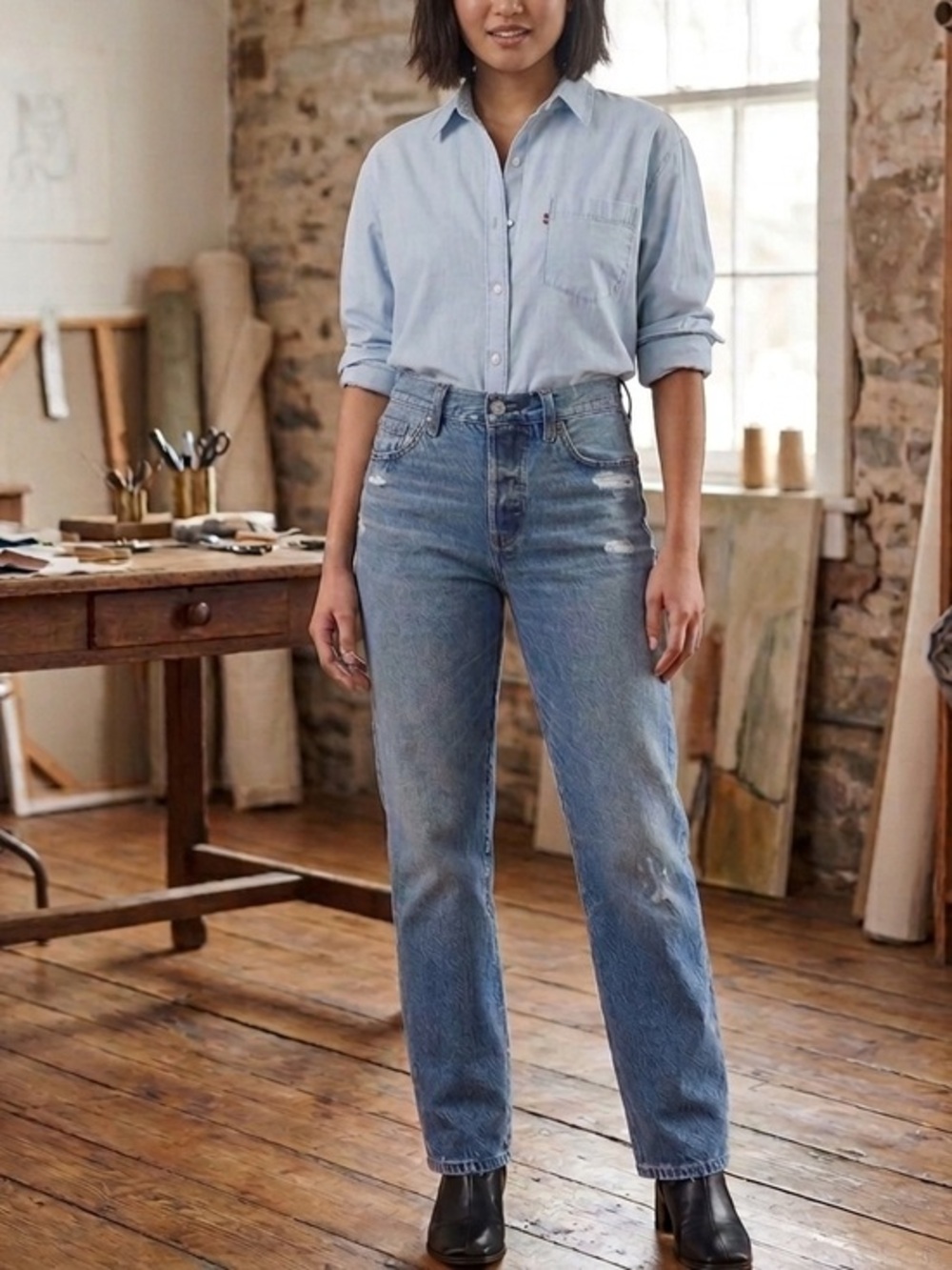 Levi's 501  Women's ‘90s Straight Jeans size 29x32